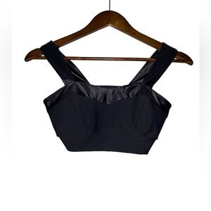 Lanston Sport X Revolve Satin Trim Bralette Low Impact Women‎ S Yoga Pilate